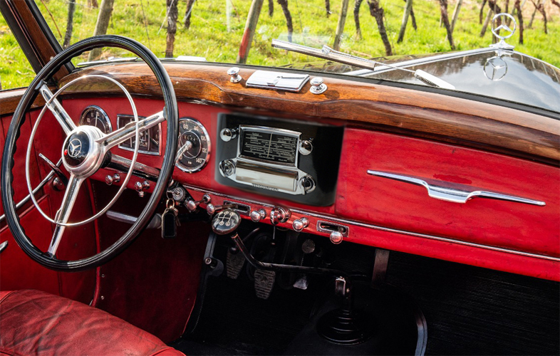 Telefunken II A51 M, modernisiertes Autoradio für Mercedes 170 S – Bild 1 von 11