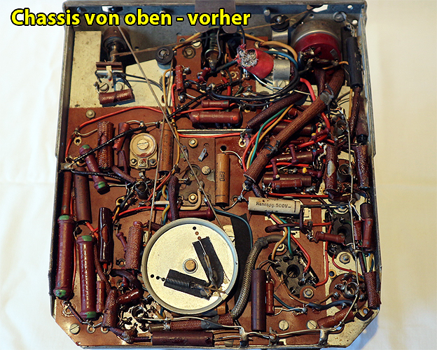 Telefunken II A51 M, modernisiertes Autoradio für Mercedes 170 S – Bild 7 von 11