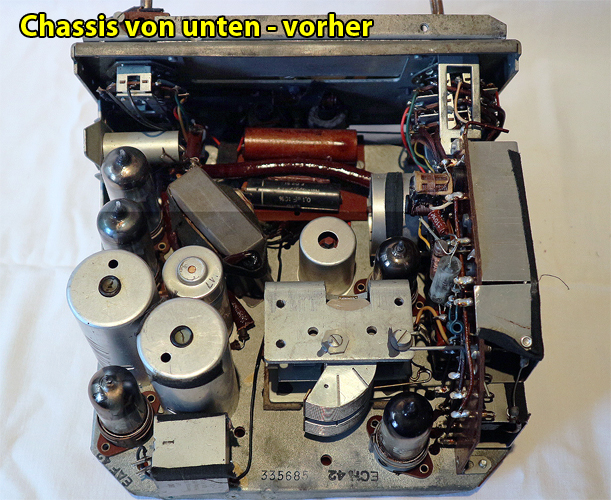 Telefunken II A51 M, modernisiertes Autoradio für Mercedes 170 S – Bild 9 von 11