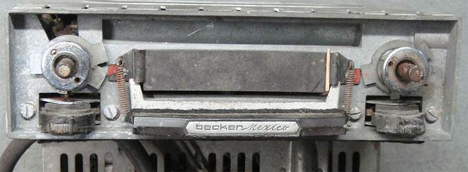Front eines BECKER Mexico (vorher)